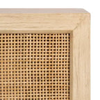 Kate & Laurel All Things Decor Armoire murale en rotin Ori Naturel
