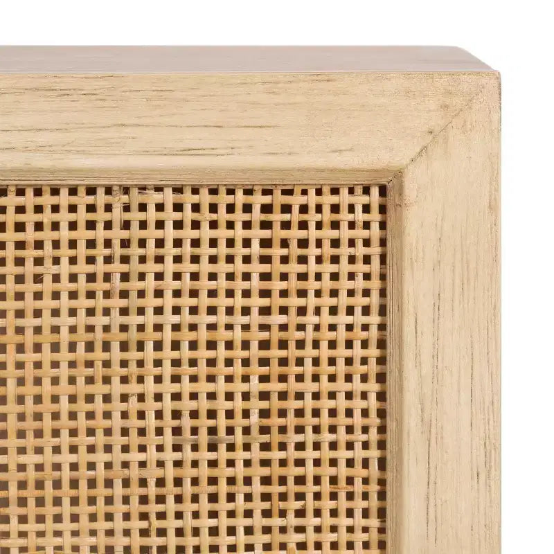 Kate & Laurel All Things Decor Armoire murale en rotin Ori Naturel