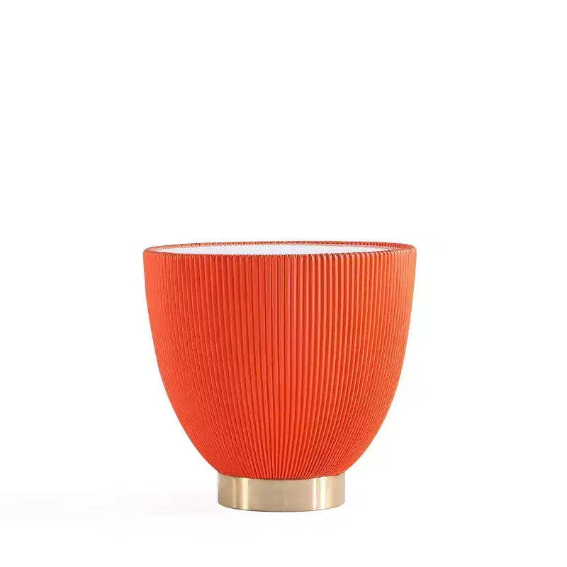 Table d'appoint moderne Anderson en similicuir Manhattan Comfort avec plateau en céramique imitation marbre