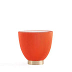 Table d'appoint moderne Anderson en similicuir Manhattan Comfort avec plateau en céramique imitation marbre