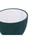 Table d'appoint moderne Anderson en similicuir Manhattan Comfort avec plateau en céramique imitation marbre