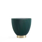 Table d'appoint moderne Anderson en similicuir Manhattan Comfort avec plateau en céramique imitation marbre