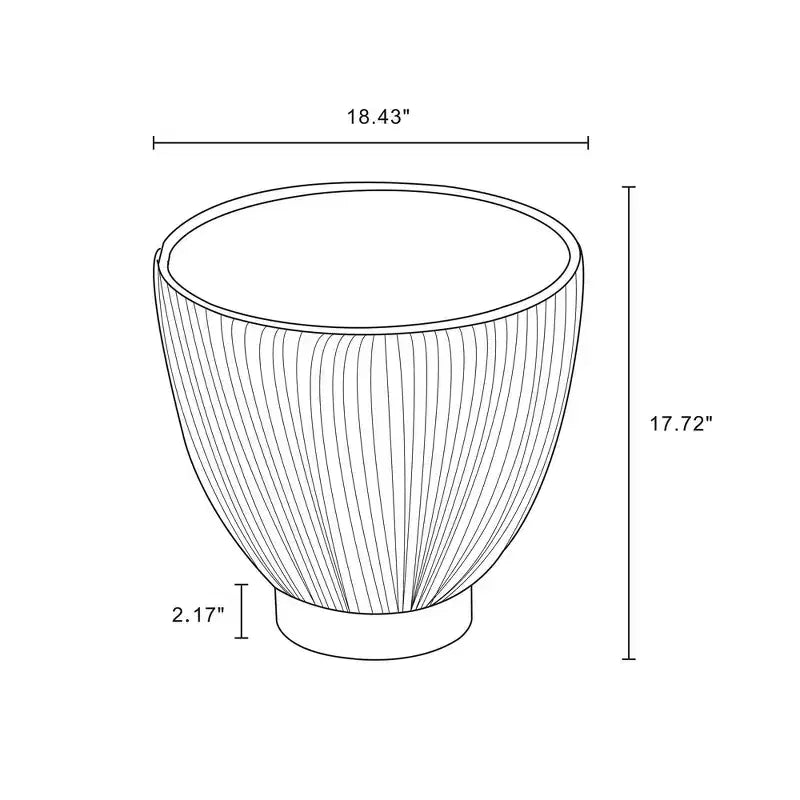 Table d'appoint moderne Anderson en similicuir Manhattan Comfort avec plateau en céramique imitation marbre