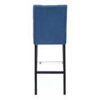 WestinTrends 29 po. Chaise de bar rembourrée en lin touffeté, thé