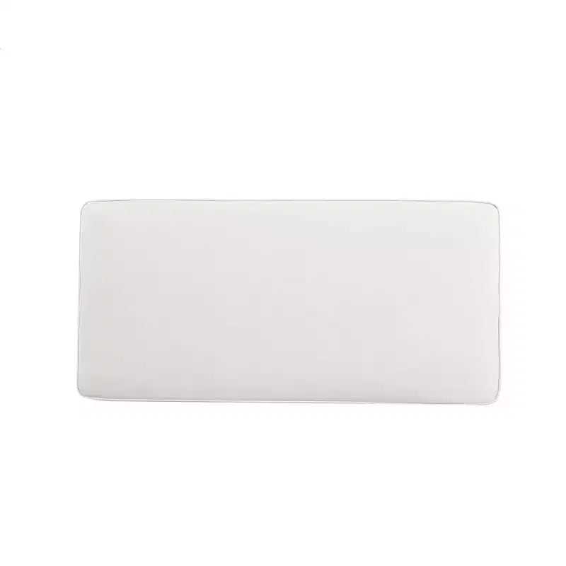 Pouf double Abigail en velours de Manhattan Comfort
