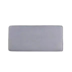 Pouf double Abigail en velours de Manhattan Comfort