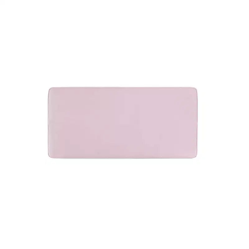 Pouf double Abigail en velours de Manhattan Comfort
