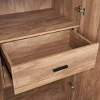 Armoire penderie Manhattan Comfort Lee 2 portes et 2 tiroirs