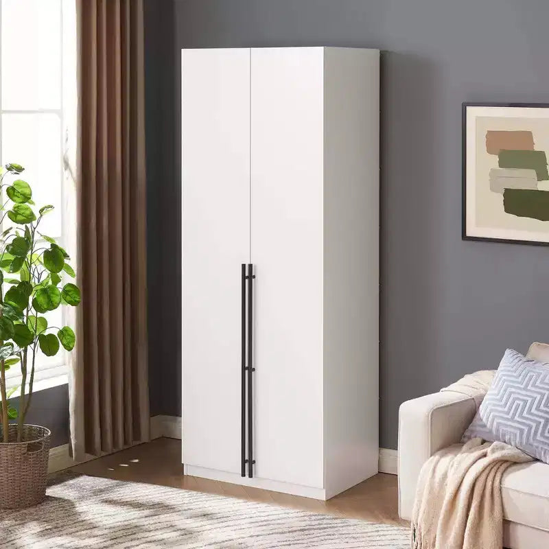 Armoire penderie Manhattan Comfort Lee 2 portes et 2 tiroirs