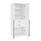 Armoire penderie Manhattan Comfort Lee 2 portes et 2 tiroirs