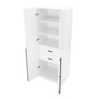 Armoire penderie Manhattan Comfort Lee 2 portes et 2 tiroirs