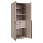 Armoire penderie Manhattan Comfort Lee 2 portes et 2 tiroirs
