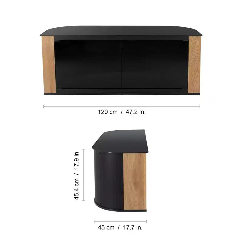 Meuble TV AVF Galley 1200 pour téléviseurs jusqu'à 60 pouces