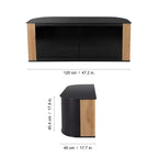 Meuble TV AVF Galley 1200 pour téléviseurs jusqu'à 60 pouces