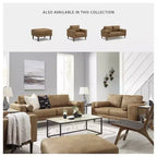 Signature Design by Ashley Pouf Telora contemporain, caramel