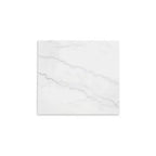 Signature Design by Ashley Burkhaus Table d'appoint traditionnelle avec plateau en marbre, Brun foncé et blanc