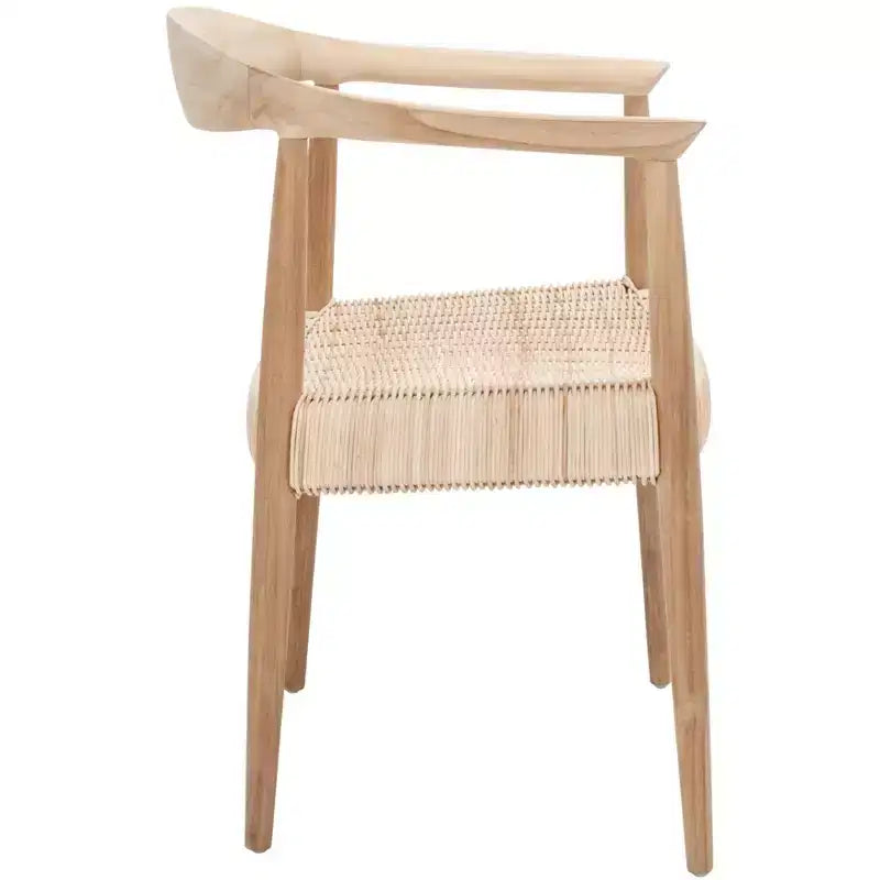 Chaise d'appoint en rotin et corde Renga - ACH1006 - Naturel - Safavieh