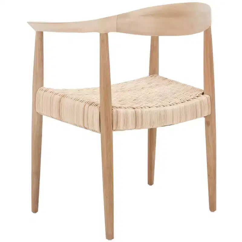 Chaise d'appoint en rotin et corde Renga - ACH1006 - Naturel - Safavieh