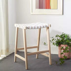 Tabouret de comptoir rectangulaire Abreu - Safavieh