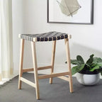 Tabouret de comptoir rectangulaire Abreu - Safavieh