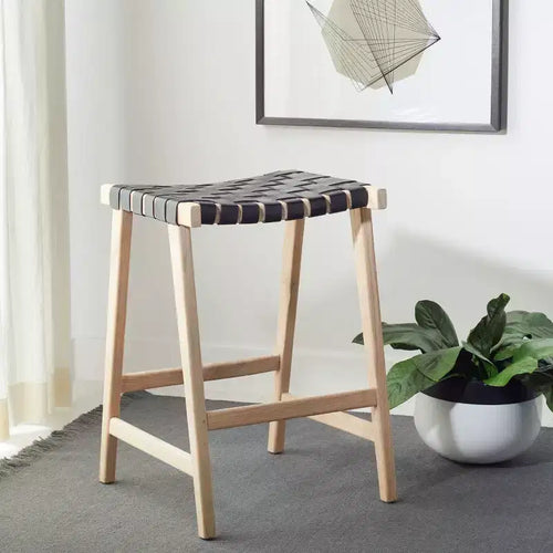 Tabouret de comptoir rectangulaire Abreu - Safavieh