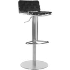 Tabouret de bar pivotant à gaz Floyd - FOX3000 - Noir - Safavieh Couture