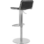 Tabouret de bar pivotant à gaz Floyd - FOX3000 - Noir - Safavieh Couture