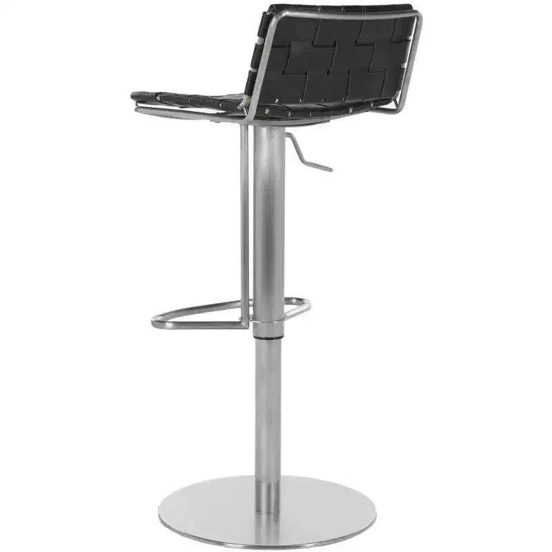 Tabouret de bar pivotant à gaz Floyd - FOX3000 - Noir - Safavieh Couture