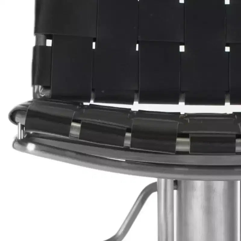 Tabouret de bar pivotant à gaz Floyd - FOX3000 - Noir - Safavieh Couture