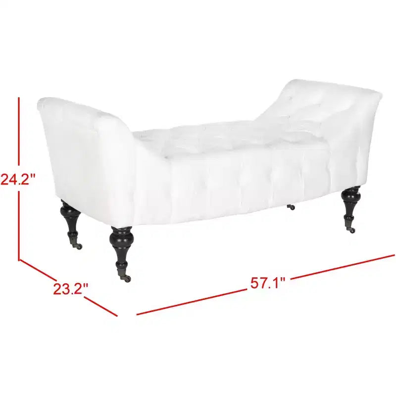 Banc Georgette - MCR4672 - Blanc - Safavieh
