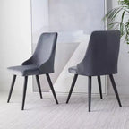 Chaises de salle à manger rembourrées Zoi (lot de 2) - DCH7500 - Safavieh