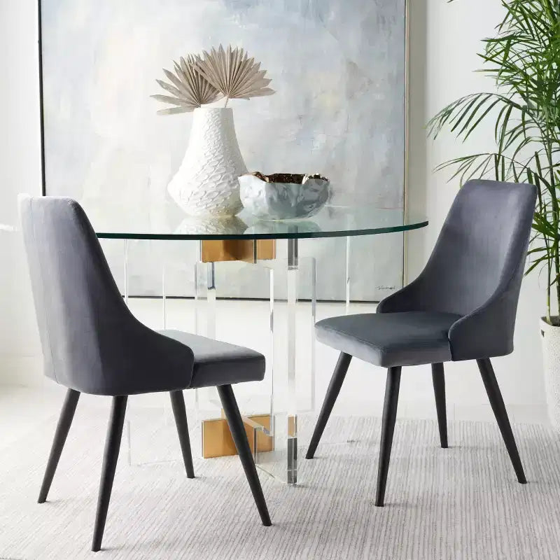 Chaises de salle à manger rembourrées Zoi (lot de 2) - DCH7500 - Safavieh