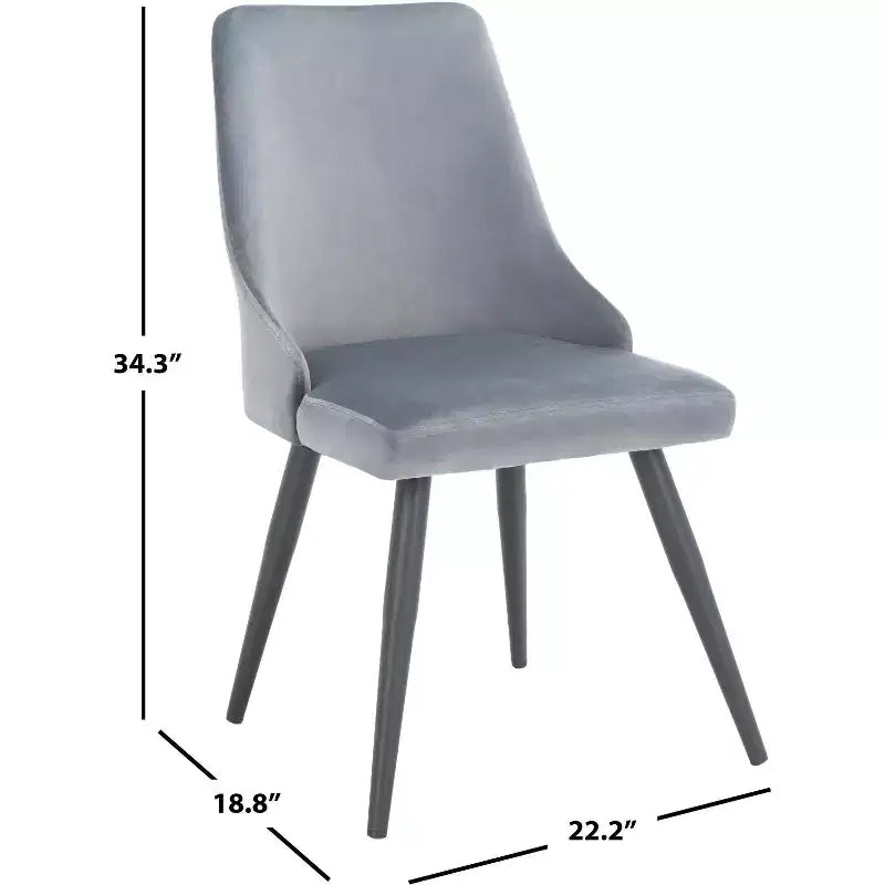 Chaises de salle à manger rembourrées Zoi (lot de 2) - DCH7500 - Safavieh