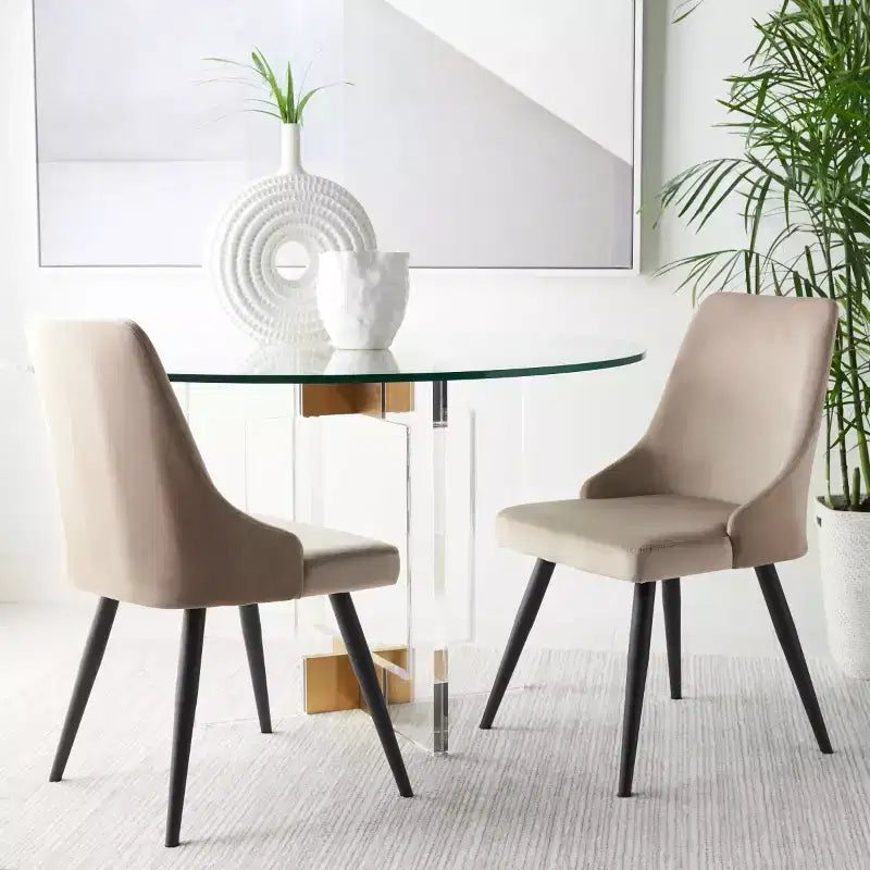 Chaises de salle à manger rembourrées Zoi (lot de 2) - DCH7500 - Safavieh