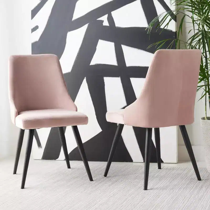 Chaises de salle à manger rembourrées Zoi (lot de 2) - DCH7500 - Safavieh