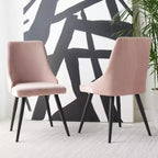 Chaises de salle à manger rembourrées Zoi (lot de 2) - DCH7500 - Safavieh