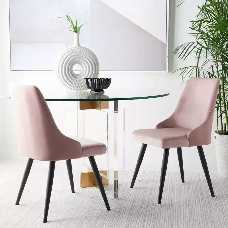 Chaises de salle à manger rembourrées Zoi (lot de 2) - DCH7500 - Safavieh