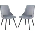 Chaises de salle à manger rembourrées Zoi (lot de 2) - DCH7500 - Safavieh