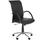 Chaise de bureau pivotante Dejana - Hauteur réglable - FOX8506 - Noir - Safavieh