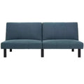 Astoria Foldable Futon Bed - LVS2003 - Navy/Black - Safavieh