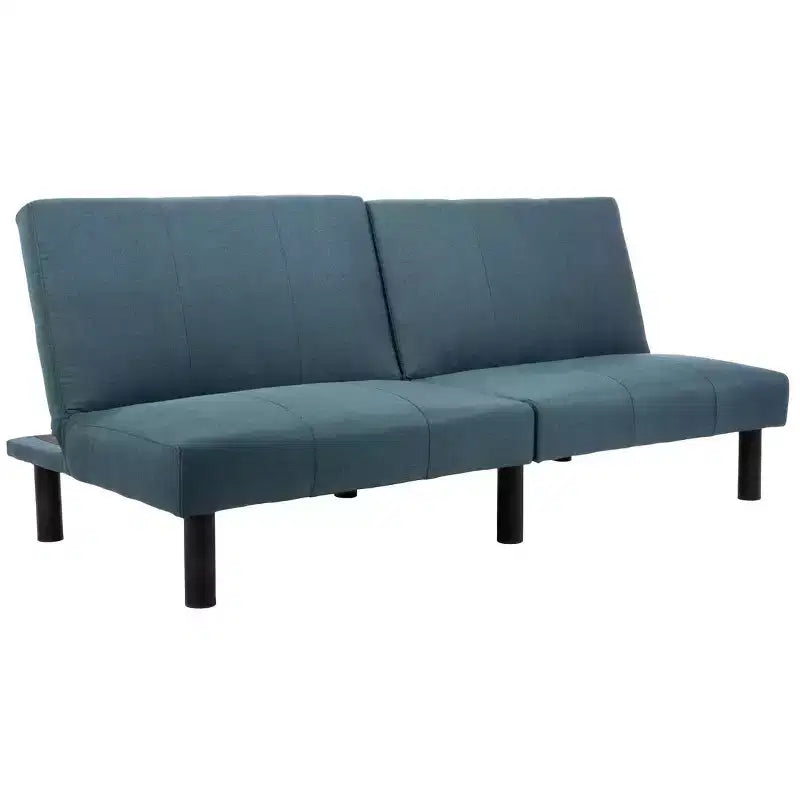 Lit futon pliant Astoria – LVS2003 – Bleu marine/Noir – Safavieh