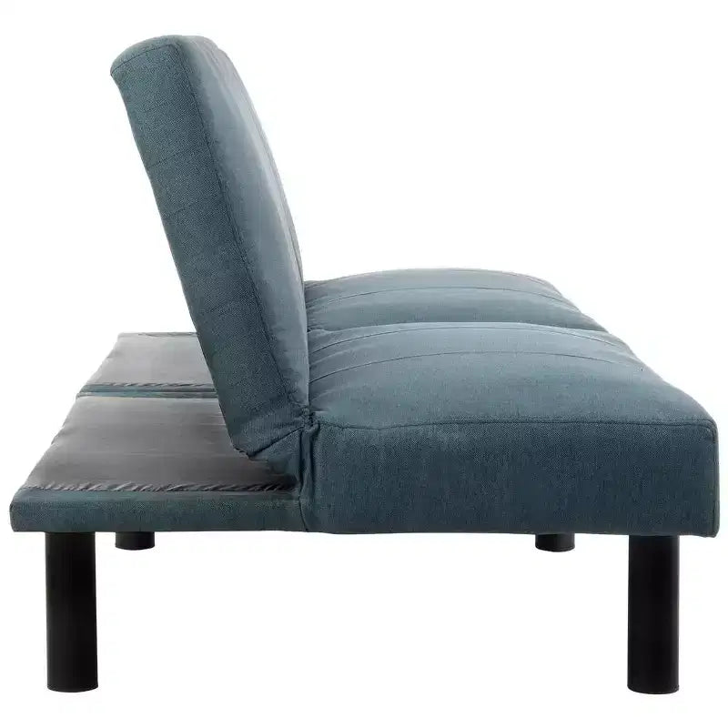 Lit futon pliant Astoria – LVS2003 – Bleu marine/Noir – Safavieh