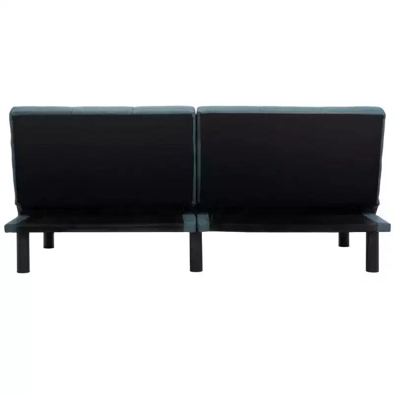 Lit futon pliant Astoria – LVS2003 – Bleu marine/Noir – Safavieh