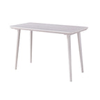 Bureau d'ordinateur contemporain Domina de 47 pouces avec bord biseauté par Furniture of America