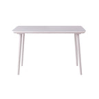 Bureau d'ordinateur contemporain Domina de 47 pouces avec bord biseauté par Furniture of America