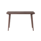 Bureau d'ordinateur contemporain Domina de 47 pouces avec bord biseauté par Furniture of America