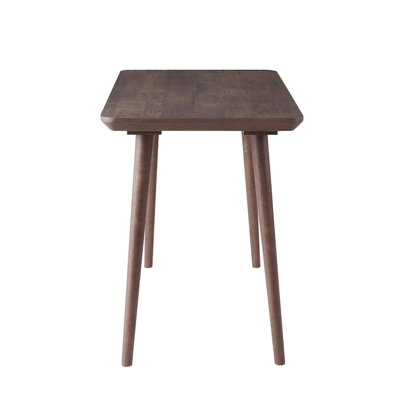 Bureau d'ordinateur contemporain Domina de 47 pouces avec bord biseauté par Furniture of America