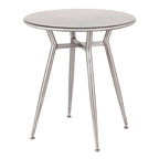 Table de salle à manger ronde Carbon Loft Barton style industriel