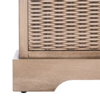Banc de rangement SAFAVIEH Fiorello 3 tiroirs avec coussin - 47,3 L x 15 P x 19 H - 47Lx15Px19H