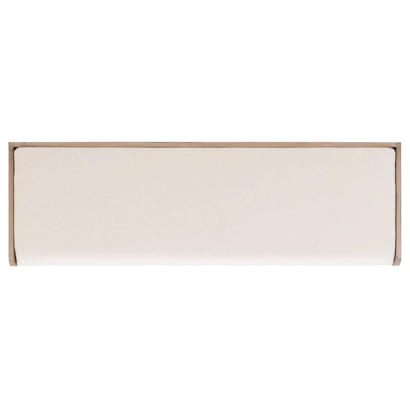Banc de rangement SAFAVIEH Fiorello 3 tiroirs avec coussin - 47,3 L x 15 P x 19 H - 47Lx15Px19H